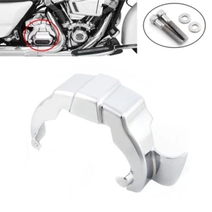 Chrome Precision Transmission Shroud Cover For Milwaukee Eight Engines 2017-2020 - Picture 1 of 12