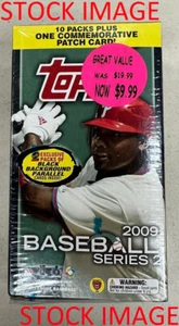 Topps 2009 Baseball Series 2 Cards 10 Pack Blaster Box SEALED - Picture 1 of 4