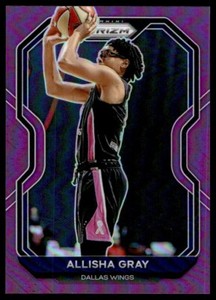 2021-22 Panini Prizm WNBA Purple Allisha Gray /99 Dallas Wings #48