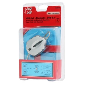 Hama USB 2.0 Hub 3-Port mit Bluetooth Adapter Transmitter für Handy PC Laptop - Bild 1 von 3