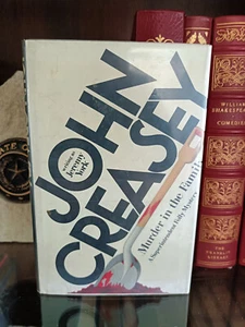 MURDER IN THE FAMILY_John Creasey_HCDJ_1st Edition_1976_Ex-library_Very Good - Picture 1 of 9
