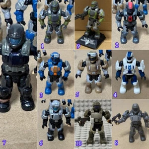 1 x Mega Bloks Halo ODST Drop Pod Series Spartan Mini Figure Model Building Toy - Picture 1 of 23
