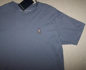 NWT Psycho Bunny PURPLE IMPRESSION Classic Pima Cotton Tee Shirt Boys L 14/16 - Picture 1 of 2