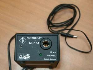 Schaltnetzteil z.B. für Funkgeräte 12V/ 6A DC NS 151 Funkwerk Dabendorf - Zdjęcie 1 z 1
