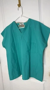Top scrub reversibile unisex medico con tasca taglia media - Foto 1 di 3