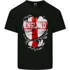 Gym St Georges Cross English Flag England Kids T-Shirt Childrens