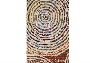 Safavieh Handmade Nantucket Modern Abstract Beige Cotton Rug : 2' x 3' - Picture 1 of 3