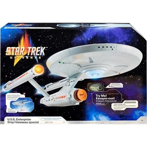 Playmates Toys Star Trek Universe U.S.S. Enterprise Ship w Lights Sounds 63058 - Picture 1 of 3