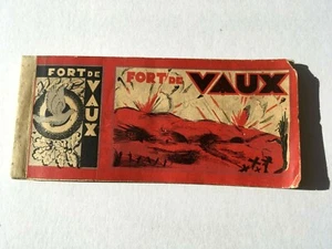 (n°1) Carnet 14 cartes postales Fort de Vaux noir & blanc Verdun bataille WW1 - Picture 1 of 12