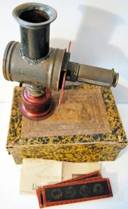 MAGIC LANTERN- lanterne magique miniature  avec boite originale +notice - Picture 1 of 3