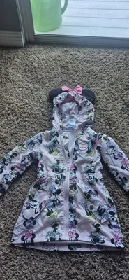 Impermeable con Capucha Minnie Mouse Talla 4 Nuevo con Etiquetas Disney Foto 1 de 4