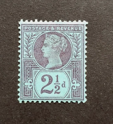 VICTORIA 21/2d GREAT BRITAIN GB UK VF MLH - Image 1 of 2