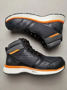 Timberland Herren Größe UK 8 Pro Reaxion schwarz orange Sicherheitsstiefel (sehr guter Zustand) Aerocore - Bild 1 von 14