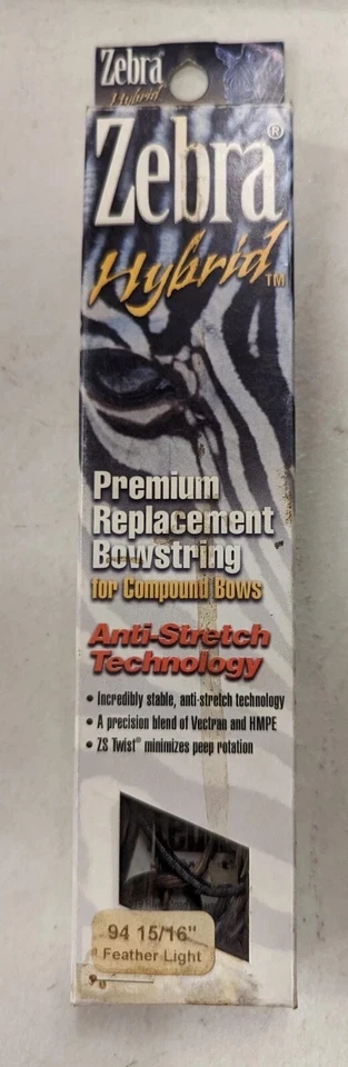 Zebra Hybrid Bow String 94 15/16" Feather Light - Image 1 of 1