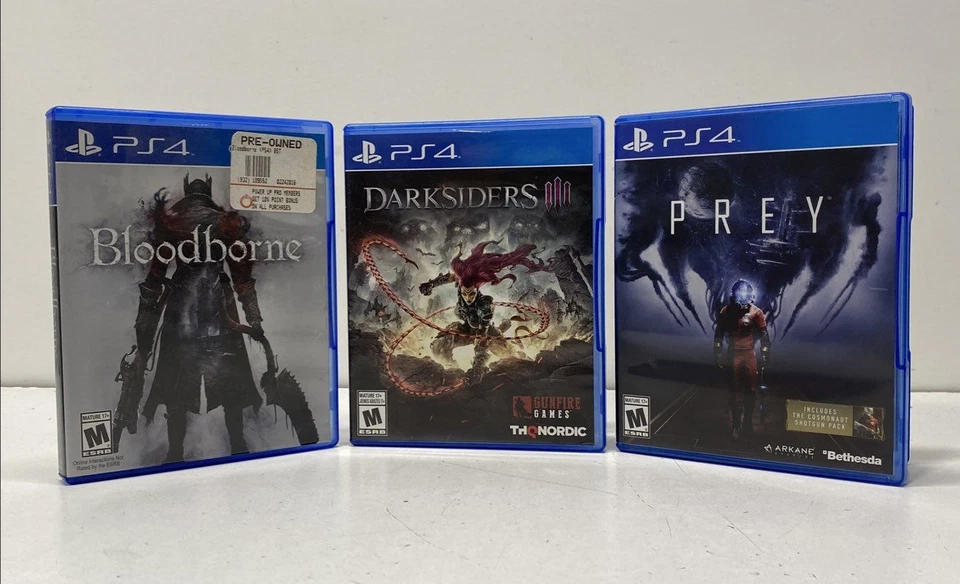 Комплект PlayStation 4: Bloodborne, Prey и Darksiders III - Изображение 1 из 4