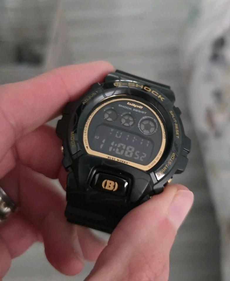 A BATHING APE x G-SHOCK GM-6900 CASIO 30 Aniversario MODELO EXCLUSIVO de JP Foto 1 de 4