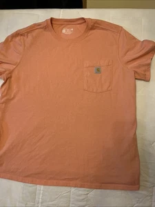 Carhartt Women's Loose Fit Heavy weight short sleeve pocket t-shirt 2XL - Picture 1 of 3