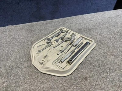 84-92 BMW E30 318i 325i TRUNK TOOL KIT SET WITH DECK LID TRAY OEM - Image 1 of 4