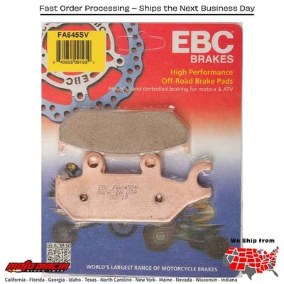 Pastillas de freno (pastillas de freno) EBC Yamaha YXM700 Viking 2014-2016 Can-Am Foto 1 de 3