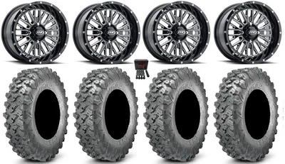 ITP Momentum 15" Wheels Milled 35" Lynx SXS Tires Honda Pioneer 1000 / Talon — 第 1/4 张图片