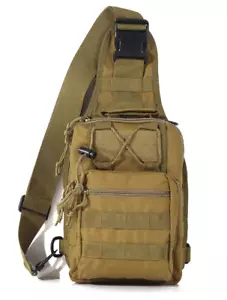 JBvalu Fishing Tackle Bag/Shoulder Backpack Cross-Body Sling, Tan - USA Ship💎 - Picture 1 of 8