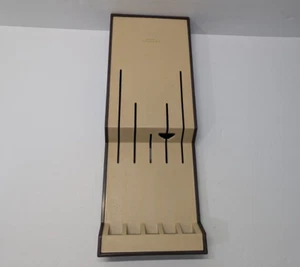 Vintage Cutco Knife Holder 5 Slot for Drawer or Hanging 1742 17" x 6 1/4" - Picture 1 of 13