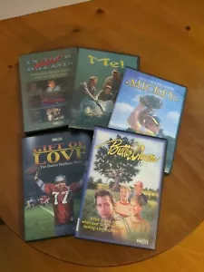 Christian DVD Lot 5 Traditional Values Feature Films Families Faith Character Ed - Picture 1 of 2