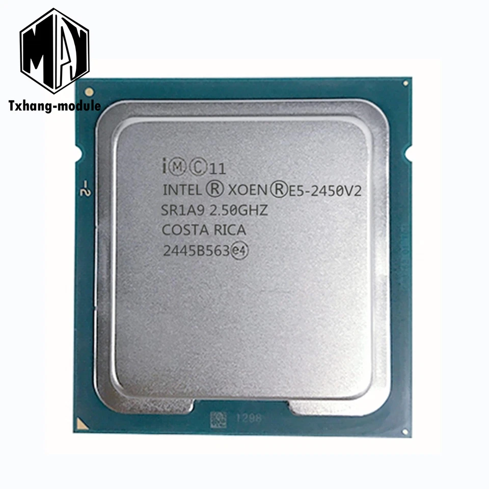 Intel Xeon E5-2450 V2 E5-2450V2 2.5GHz 8 Core 20M SR1A9 LGA1356 CPU Processor - Image 1 of 1