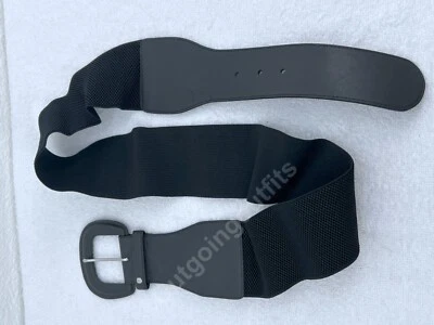 NUEVO Cinturón Clásico Lauren Ralph Lauren Para Mujer 412549168-001 XL Cintura Negra Foto 1 de 4