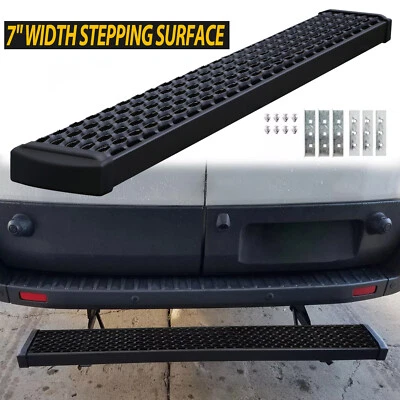 7"x54" Back Rear Side Running Board Step For 2015-2023 Ford Transit-150 250 350 - Image 1 of 4