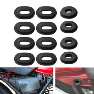 12pcs Universal Motorcycle Rubber Side Cover Grommet For CG125 Honda  - Picture 1 of 13