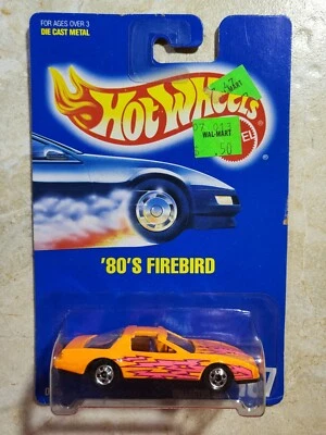 Hot Wheels 80 Firebird Naranja con Gráficos No. Metal fundido a presión 167 - 1991 nuevo como nuevo Foto 1 de 2