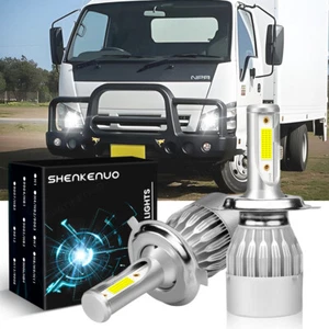 6000K White LED Headlight Light Bulbs for Isuzu NP-R NQ-R NPR NQR 2008-2013 - Picture 1 of 13