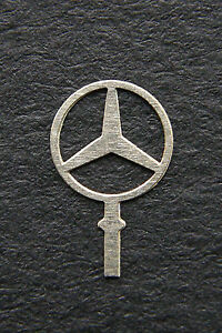 Mercedes-Benz STERN Star Logo Cooling Emblem 6,15mm 1:12  AutoArt CMC Tamiya