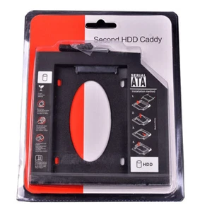 Plastic 9.0mm 9.5mm 12.7mm HDD Caddy SATA 3.0 Hard Disk Drive SSD Case Box - Photo 1/12