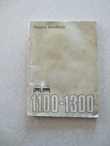 Original 1972 Austin Morris 1300 - 1100 MKIII owner's manual / BMC publication - - Picture 1 of 10