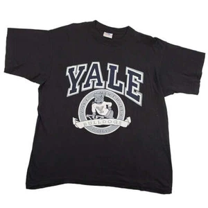 Vintage Yale University Spell Out T-Shirt - L - Picture 1 of 2