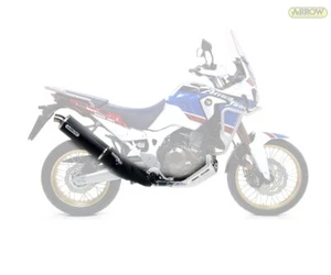 Terminale scarico Arrow MRace HONDA CRF 1000L Africa Twin All DARK 2016 > 2019 - Imagen 1 de 1