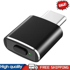 USB C Mouse Jiggler Mover Undetectable 3 Modes with Switch Button (Black T16) ~G - Picture 1 of 10