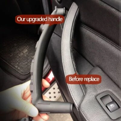 3Pcs Interior Door Handle Inner Panel Pull Cover For BMW E70 E71 X5 X6 2007-2014 Foto 1 de 4