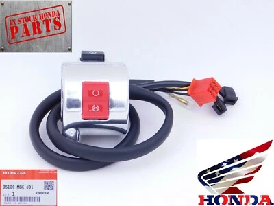STARTER KILL SWITCH 98-03 VT750 SHADOW ACE OEM HONDA MANILLAR DERECHO STOP OEM Foto 1 de 4
