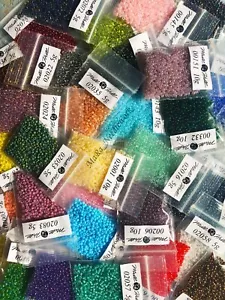 Mill Hill Glass Seed Beads Size 11/0 5g and 10g # 00020 - 02105  - Picture 1 of 259