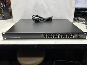 Ubiquiti EdgeSwitch 24 250W 24 Port Managed PoE+ Gigabit Switch ES-24-250W - Picture 1 of 3