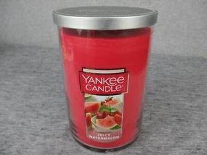 Yankee Candle Juicy Watermelon Large 2-Wick Tumbler Summer Refresher 22oz NEW! ✅ - Picture 1 of 8