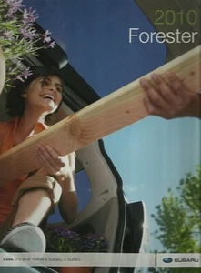 2010 SUBARU FORESTER sales brochure catalog US 10 2.5 X XT - Picture 1 of 1