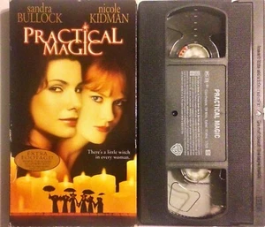 Practical Magic, Sandra Bullock, Nicole Kidman (VHS, 1998) Warner Bros, Lknew - Picture 1 of 4