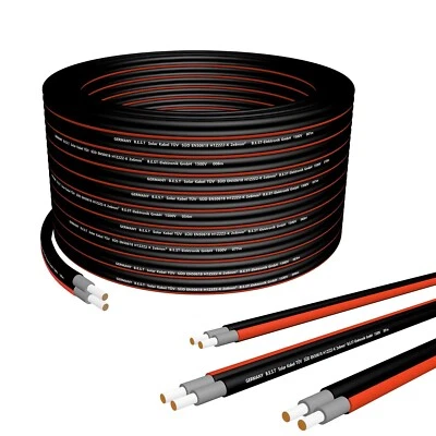 BEST Germany B.e.s.t Solarkabel Duplex 6mm² PV Kabel TÜV Zertifiziertes 100m