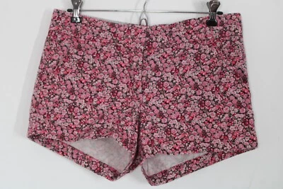 Pantalones Cortos Chinos J Crew 4 Rosa Liberty Algodón Floral 47943 Foto 1 de 4