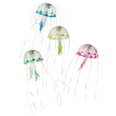 Aqua Della Aquariumdekoration Qualle für Zierfische, unbedenklich, bunt - Bild 1 von 4