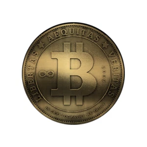 Bitcoin Münze Libertas Aequitas Veri Auto Aufkleber Car-Sticker Vinyl wetterfest - Picture 1 of 1